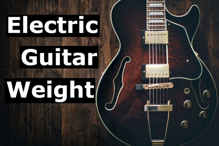 What’s the Average Weight of an Electric Guitar? (7 Examples)