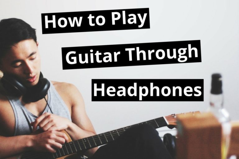 How to Play Electric Guitar through Headphones (5 Simple Ways)