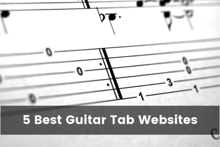 5 Best Guitar Tab Websites
