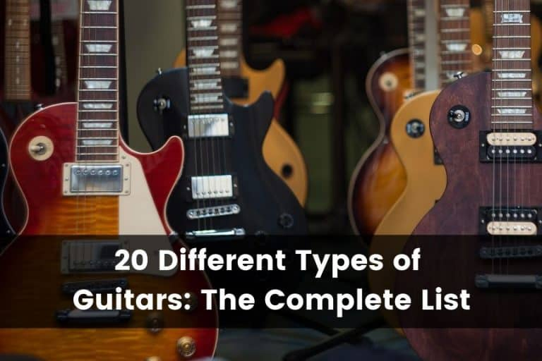 20 Different Types of Guitars Explained: The Complete List