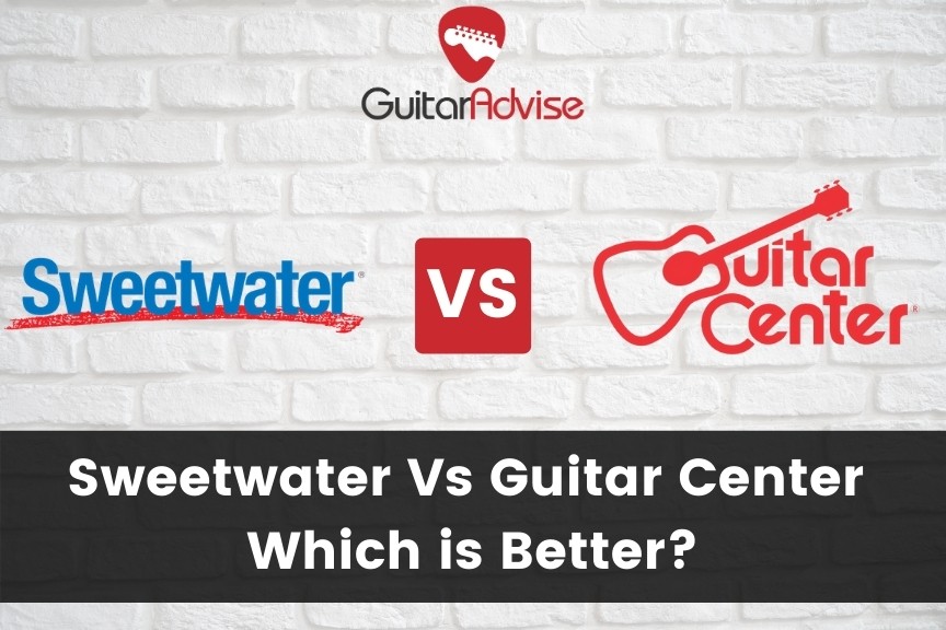 ¿Sweetwater es más grande que el centro de guitarra?
