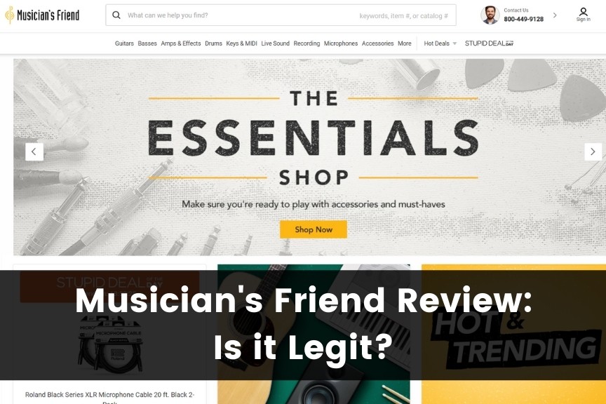 Musician's Friend Review Is Musician's Friend Legit? (2024)