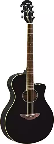 Yamaha APX600 BL Thin Body Acoustic-Electric Guitar
