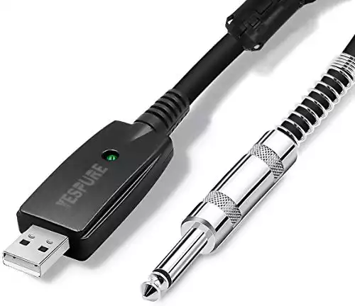 Guitar  to USB Link Connection Cable Adapter