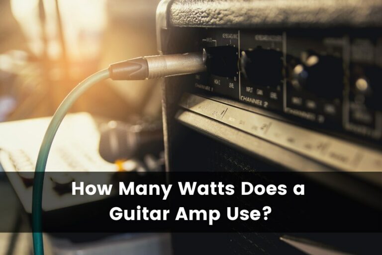 How Many Watts Does a Guitar Amp Use?