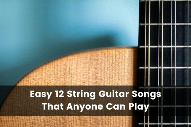 25 Easy 12 String Guitar Songs You Must Know