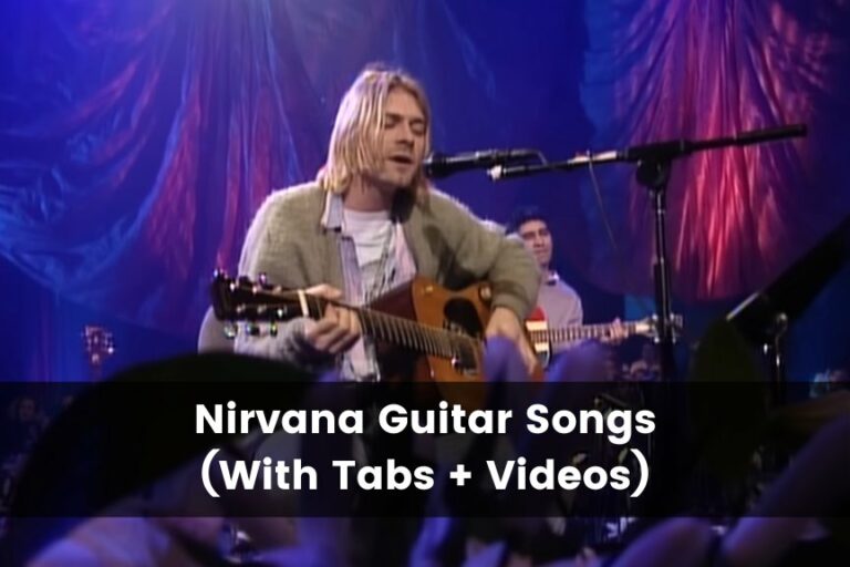 25 Easy Nirvana Songs on Guitar (With Tabs + Videos)