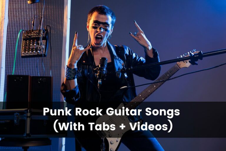 25 Easy Punk Songs on Guitar for Beginners